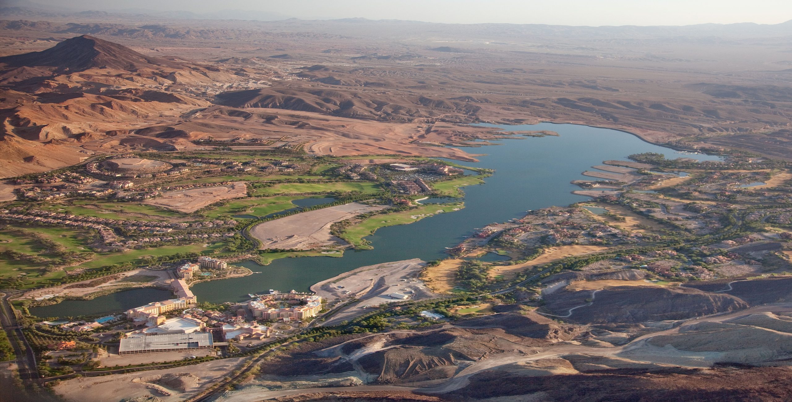 Lake Las Vegas in Henderson, Nevada. Regional imagery, not the listed property.