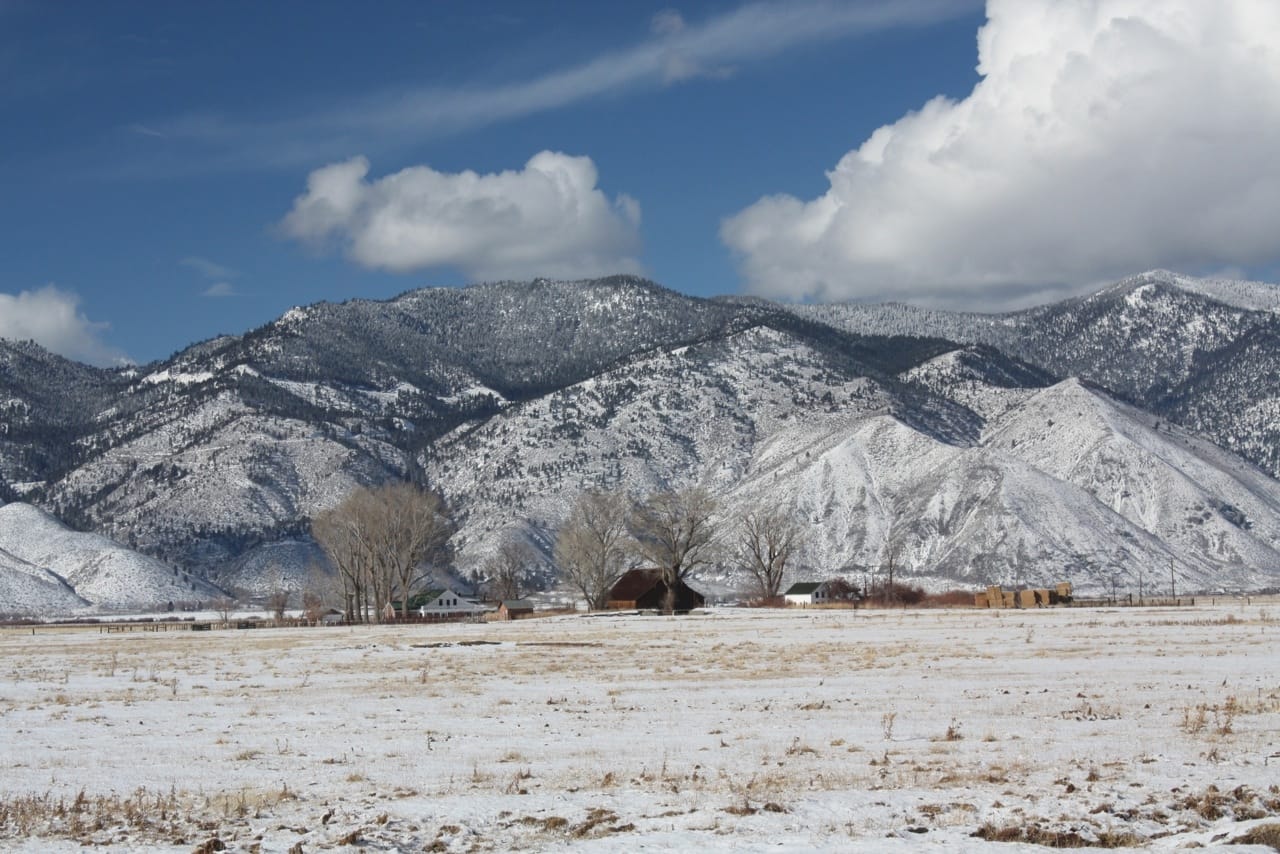 Carson Valley and the Sierra Nevada mountains. Regional illustration, not the practice location. Michael R. Rosen, USGS, public domain.